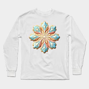 Gingerbread Snowflake Long Sleeve T-Shirt